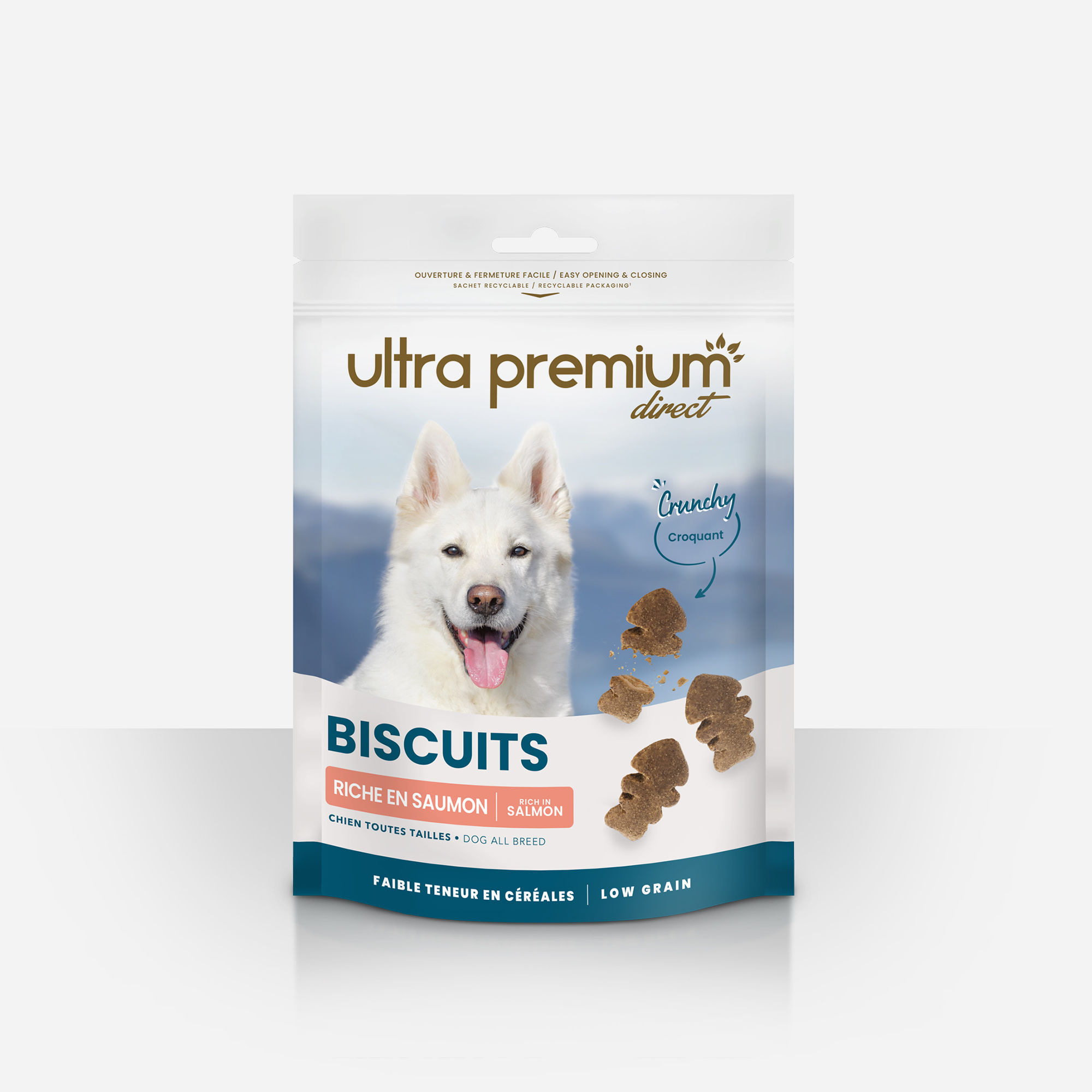 Biscuits au saumon Chien Ultra Premium Direct