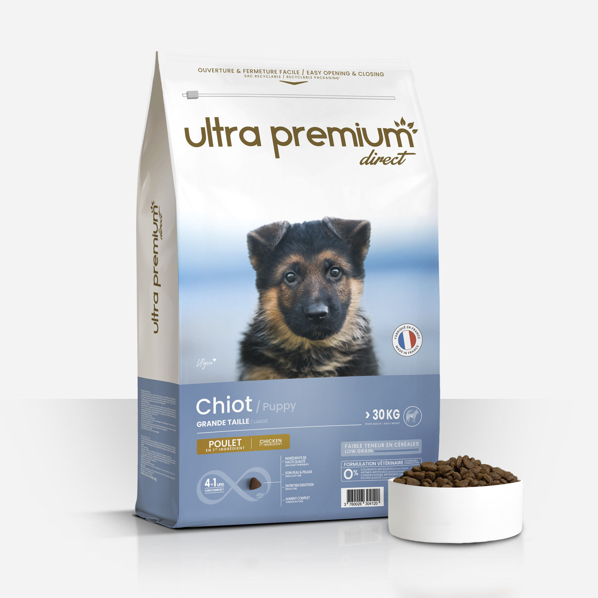 Ultra Premium Direct Croquettes Super Premium Chiot de Grande Taille